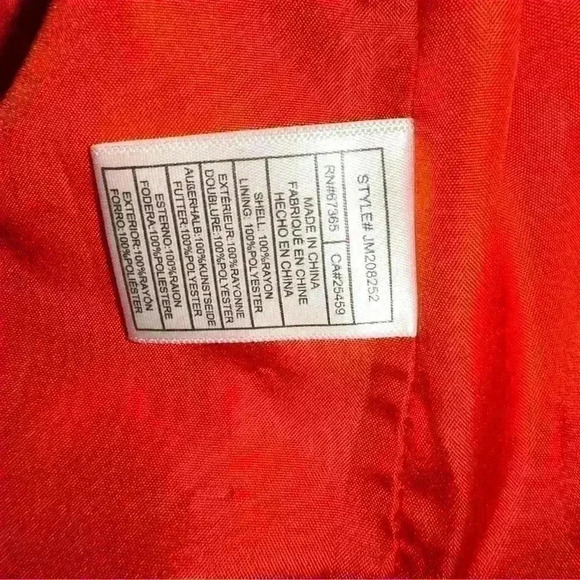 NWT Betsey Johnson Orange Boho Maxi Dress - Picture 10 of 10